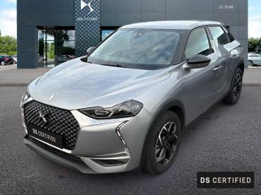 DS CERTIFIED Ds Ds 3 Crossback 3 Crossback Bluehdi 100 S&s Bvm6 Business occasion certifiée - Citadine Diesel Gris - Pont Audemer - 3849461_1