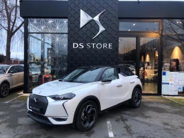 DS CERTIFIED Ds Ds 3 Crossback Puretech 130ch Rivoli Automatique occasion certifiée - Citadine Essence Blanc Perle Nacré - Toit Noir Perla N. - Chambourcy - 3849478_1