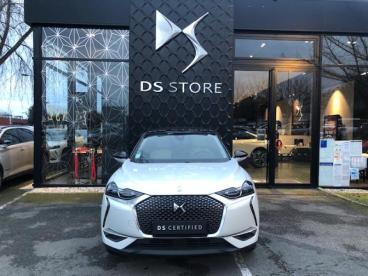 DS CERTIFIED Ds Ds 3 Crossback Puretech 130ch Rivoli Automatique occasion certifiée - Citadine Essence Blanc Perle Nacré - Toit Noir Perla N. - Chambourcy - 3849478_2