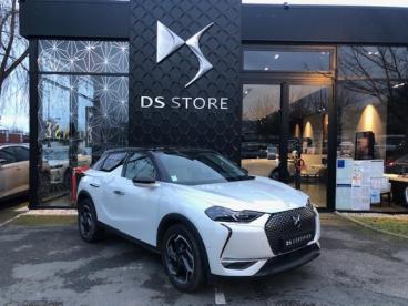 DS CERTIFIED Ds Ds 3 Crossback Puretech 130ch Rivoli Automatique occasion certifiée - Citadine Essence Blanc Perle Nacré - Toit Noir Perla N. - Chambourcy - 3849478_3