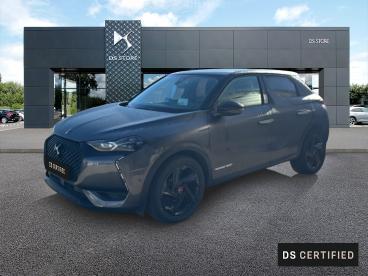 DS CERTIFIED Ds Ds 3 Crossback Puretech 130ch Performance Line + Automatique 7cv occasion certifiée - Citadine Essence Gris Platinium (m) - La Seyne Sur Mer - 3853691_1