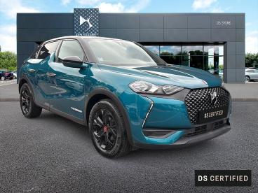 DS CERTIFIED Ds Ds 3 Crossback Puretech 100ch Performance Line occasion certifiée - Citadine Essence Bleu Millenium - Toit Noir Perla Nera - Valenciennes - 3853713_3