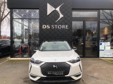 DS CERTIFIED Ds Ds 3 Crossback Puretech 130ch Rivoli Automatique occasion certifiée - Citadine Essence Blanc Perle Nacré - Toit Noir Perla N. - Chambourcy - 3858767_2