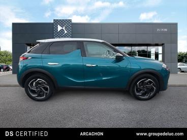 DS CERTIFIED Ds Ds 3 Crossback Bluehdi 130ch Grand Chic Automatique 126g occasion certifiée - Citadine Diesel Bleu Millenium (m) - Toit Blanc Opale - La Teste De Buch - 3858770_4
