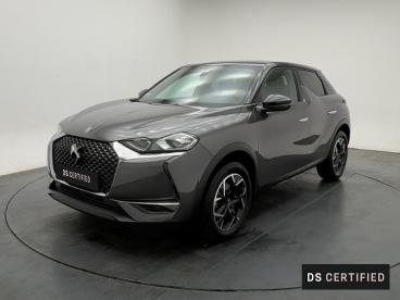 DS CERTIFIED Ds Ds 3 Crossback Puretech 130ch So Chic Automatique occasion certifiée - Citadine Essence Gris Platinium (m) - Toit Noir Onyx - Bourg En Bresse - 3867915_1