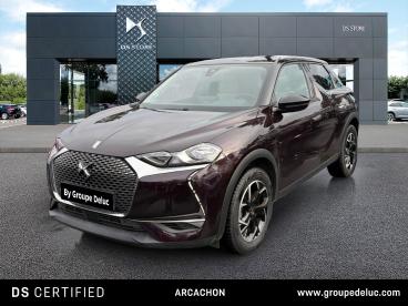 DS CERTIFIED Ds Ds 3 Crossback Puretech 130ch So Chic Automatique 7cv occasion certifiée - Citadine Essence Violet - La Teste De Buch - 3867922_1