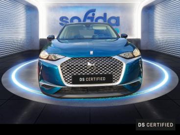 DS CERTIFIED Ds Ds 3 Crossback E-tense So Chic 4cv occasion certifiée - Citadine Electrique Bleu Millenium (m) - Toit Blanc Opale - Dechy - 3869376_2