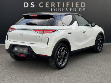 DS CERTIFIED Ds Ds 3 Crossback Puretech 100 Man Grand Chic occasion certifiée - Citadine Essence Blanc - Montrond Les Bains - 3871252_3