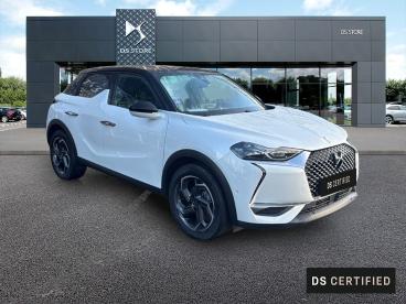DS CERTIFIED Ds Ds 3 Crossback Puretech 130ch Grand Chic Automatique 7cv occasion certifiée - Citadine Essence Blanc Perle Nacré - Toit Noir Perla N. - St Brieuc - 3879423_3