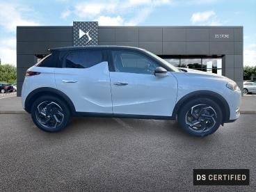 DS CERTIFIED Ds Ds 3 Crossback Puretech 130ch Grand Chic Automatique 7cv occasion certifiée - Citadine Essence Blanc Perle Nacré - Toit Noir Perla N. - St Brieuc - 3879423_4