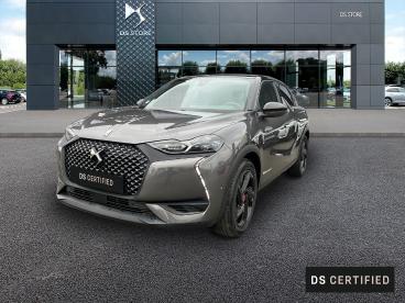 DS CERTIFIED Ds Ds 3 Crossback E-tense Performance Line + 4cv occasion certifiée - Citadine Electrique Gris Platinium (m) - Saint Martin Des Champs - 3881677_1