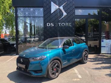 DS CERTIFIED Ds Ds 3 Crossback E-tense Performance Line + 4cv occasion certifiée - Citadine Electrique Bleu Millenium - Toit Noir Perla Nera - Chambourcy - 3885313_1