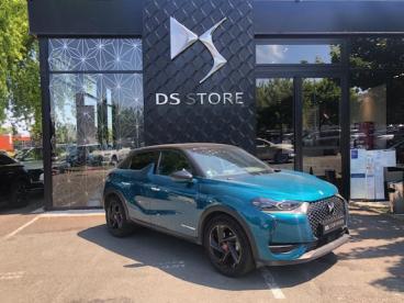 DS CERTIFIED Ds Ds 3 Crossback E-tense Performance Line + 4cv occasion certifiée - Citadine Electrique Bleu Millenium - Toit Noir Perla Nera - Chambourcy - 3885313_3
