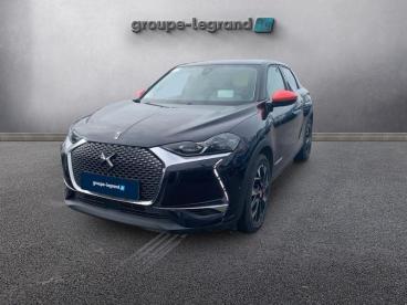 DS CERTIFIED Ds Ds 3 Crossback E-tense Ines De La Fressange Paris occasion certifiée - Citadine Electrique Bleu Encre (m) - Toit Noir Perla Nera - Le Havre - 3889730_1