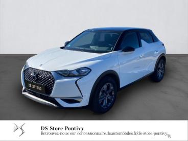 DS CERTIFIED Ds Ds 3 Crossback Bluehdi 100ch Business occasion certifiée - Citadine Diesel Blanc Perle Nacré - Toit Noir Perla N. - Saint Thuriau - 3891377_1