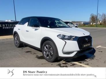 DS CERTIFIED Ds Ds 3 Crossback Bluehdi 100ch Business occasion certifiée - Citadine Diesel Blanc Perle Nacré - Toit Noir Perla N. - Saint Thuriau - 3891377_3