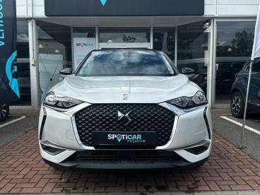 DS CERTIFIED Ds Ds 3 Crossback Puretech 130ch Grand Chic Automatique 7cv occasion certifiée - Citadine Essence Blanc Perle Nacré - Toit Noir Perla N. - Hoenheim - 3893215_2