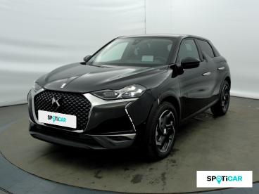 DS CERTIFIED Ds Ds 3 Crossback E-tense Grand Chic 4cv occasion certifiée - Citadine Electrique Noir Perla Nera (n) - Eybens - 3897297_1