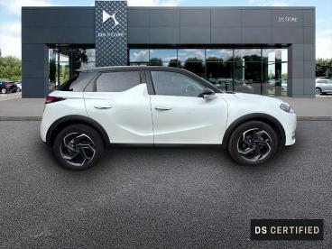 DS CERTIFIED Ds Ds 3 Crossback Puretech 130ch Grand Chic Automatique 7cv occasion certifiée - Citadine Essence Blanc Perle Nacré - Toit Noir Perla N. - Saint Martin Des Champs - 3902576_4