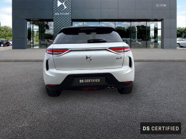 DS CERTIFIED Ds Ds 3 Crossback Puretech 130ch Grand Chic Automatique 7cv occasion certifiée - Citadine Essence Blanc Perle Nacré - Toit Noir Perla N. - Saint Martin Des Champs - 3902576_5