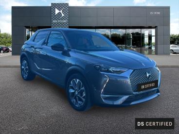 DS CERTIFIED Ds Ds 3 Crossback E-tense Grand Chic 4cv occasion certifiée - Citadine Electrique Gris Platinium (m) - Beaurains - 3902581_3