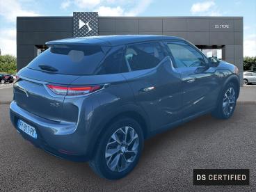 DS CERTIFIED Ds Ds 3 Crossback E-tense Grand Chic 4cv occasion certifiée - Citadine Electrique Gris Platinium (m) - Beaurains - 3902581_4