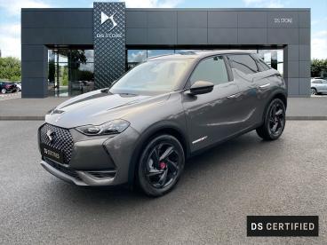 DS CERTIFIED Ds Ds 3 Crossback Puretech 130ch Performance Line Automatique 7cv occasion certifiée - Citadine Essence Gris Platinium (m) - Charleville Mezieres - 3904896_1