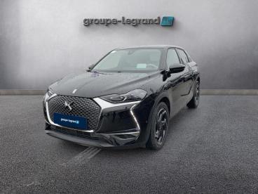 DS CERTIFIED Ds Ds 3 Crossback Puretech 130ch Grand Chic Automatique 7cv occasion certifiée - Citadine Essence Noir Perla Nera (n) - Le Havre - 3904914_1