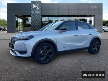DS CERTIFIED Ds Ds 3 Crossback E-tense Performance Line + occasion certifiée - Citadine Electrique Cristal Pearl (m) - Toit Noir Perla Nera - Beaurains - 3909282_1