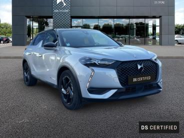 DS CERTIFIED Ds Ds 3 Crossback E-tense Performance Line + occasion certifiée - Citadine Electrique Cristal Pearl (m) - Toit Noir Perla Nera - Beaurains - 3909282_3