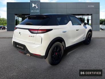 DS CERTIFIED Ds Ds 3 Crossback Puretech 130ch Performance Line Automatique 7cv occasion certifiée - Citadine Essence Blanc Perle Nacré - Toit Noir Perla N. - Trelissac - 3913401_2