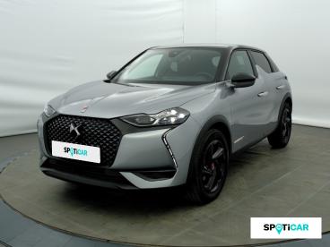 DS CERTIFIED Ds Ds 3 Crossback Puretech 130ch Performance Line Automatique occasion certifiée - Citadine Essence Gris Artense (m) - Toit Noir Perla Nera - Chambery - 3919353_1