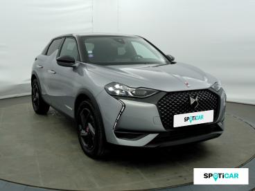 DS CERTIFIED Ds Ds 3 Crossback Puretech 130ch Performance Line Automatique occasion certifiée - Citadine Essence Gris Artense (m) - Toit Noir Perla Nera - Chambery - 3919353_3