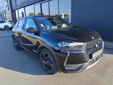 DS CERTIFIED Ds Ds 3 Crossback Puretech 130ch Performance Line + Automatique 7cv occasion certifiée - Citadine Essence Noir Perla Nera (n) - Blois - 3919356_1