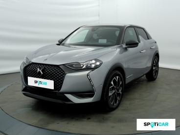 SPOTICAR Ds Ds 3 Crossback Puretech 155ch Louvre Automatique Occasion - Citadine Essence Gris Artense (m) - Toit Noir Perla Nera - Eybens - 1203926694_1