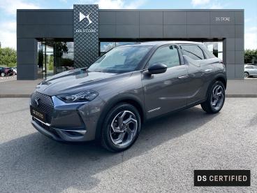 SPOTICAR Ds Ds 3 Crossback Puretech 130ch Grand Chic Automatique Occasion - Citadine Essence Gris Platinium (m) - Toit Noir Onyx - Charleville Mezieres - 303929270_1
