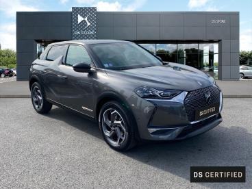 SPOTICAR Ds Ds 3 Crossback Puretech 130ch Grand Chic Automatique Occasion - Citadine Essence Gris Platinium (m) - Toit Noir Onyx - Charleville Mezieres - 303929270_3