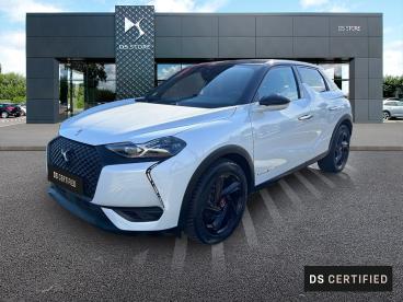 DS CERTIFIED Ds Ds 3 Crossback Bluehdi 130ch Performance Line + Automatique occasion certifiée - Citadine Diesel Blanc Perle Nacré - Toit Noir Perla N. - Trelissac - 3931034_1