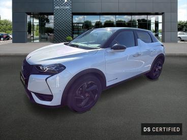 DS CERTIFIED Ds Ds 3 Crossback Puretech 130 Eat8 Performance Line+ occasion certifiée - Citadine Essence Blanc Nacré - Thionville - 3935240_1