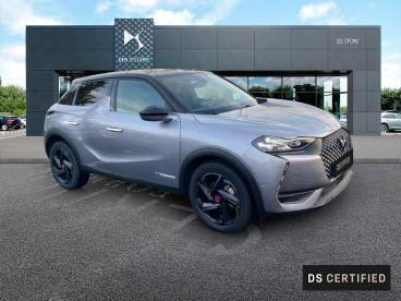 DS CERTIFIED Ds Ds 3 Crossback Bhdi 130ch Performance Line occasion certifiée - Citadine Diesel Gris Artense - Varennes Vauzelles - 3935258_3