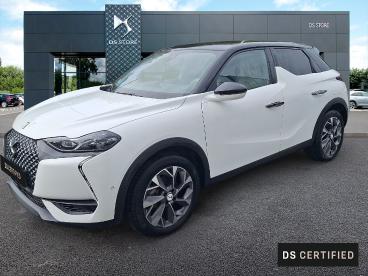 DS CERTIFIED Ds Ds 3 Crossback E-tense Rivoli occasion certifiée - Citadine Electrique Blanc** - Pont Audemer - 3935308_1