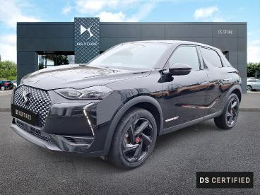 DS CERTIFIED Ds Ds 3 Crossback 3 Crossback Bluehdi 130 Eat8 Performance Line+ occasion certifiée - Citadine Diesel Ktv Noir Perla Nera - Pont Audemer - 3935345_1