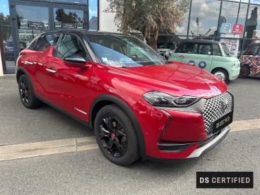 DS CERTIFIED Ds Ds 3 Crossback E-tense Performance Line occasion certifiée - Citadine Electrique Rouge - Saumur - 3935357_3
