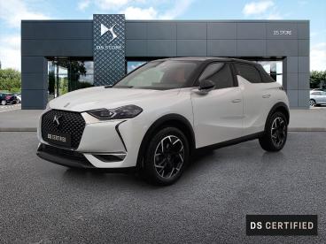 DS CERTIFIED Ds Ds 3 Crossback Puretech 130 Automatique Faubourg occasion certifiée - Citadine Essence Blanc Nacré - Beziers - 3935434_1