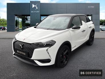 DS CERTIFIED Ds Ds 3 Crossback 3 Crossback Puretech 155 Eat8 Performance Line+ occasion certifiée - Citadine Essence Blanc Banquise - Pont Audemer - 3935440_1