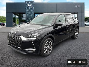 DS CERTIFIED Ds Ds 3 Crossback E-tense Grand Chic occasion certifiée - Citadine Electrique Ktv Noir Perla Nera - Pont Audemer - 3935449_1