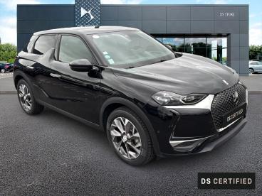 DS CERTIFIED Ds Ds 3 Crossback E-tense Grand Chic occasion certifiée - Citadine Electrique Ktv Noir Perla Nera - Pont Audemer - 3935449_3