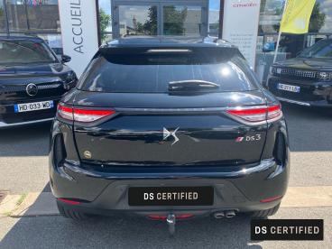 DS CERTIFIED Ds Ds 3 Crossback 3 Crossback Puretech 130 Eat8 Performance Line occasion certifiée - Citadine Essence Noir - Saumur - 3935450_5