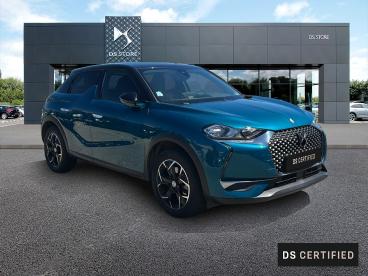 DS CERTIFIED Ds Ds 3 Crossback E-tense So Chic occasion certifiée - Citadine Electrique Bleu Atlantide - Valence - 3935559_3