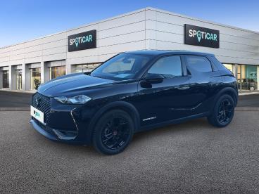 DS CERTIFIED Ds Ds 3 Crossback E-tense Performance Line occasion certifiée - Citadine Electrique Ktv Noir Perla Nera - Valence - 3935564_1